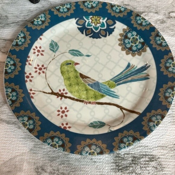 Prima Design Ceramic Bird Plates Daphn B - Picture 5 of 11